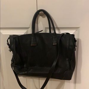 Steve Madden black leather purse